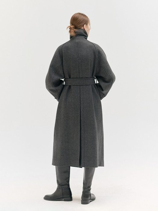 24WN double raglan long coat [CHA]