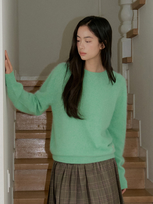 [7차리오더][4color][캐시미어] brush wholegarment knit 283
