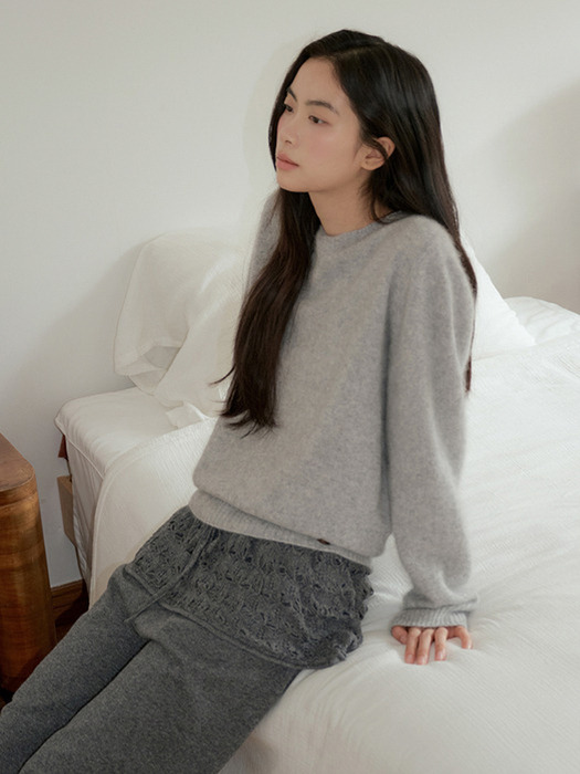 [7차리오더][4color][캐시미어] brush wholegarment knit 283