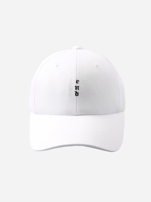 ENDS 6PANNEL CAP (WHITE)