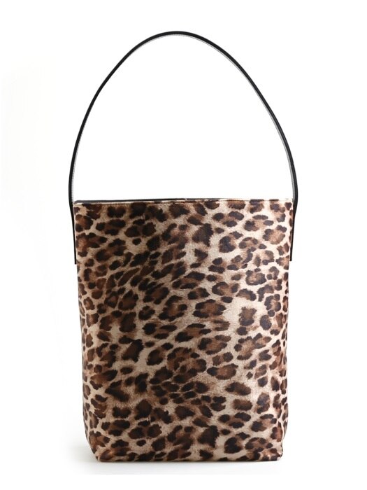 Candy Brown Leopard Bic Shopper Bag