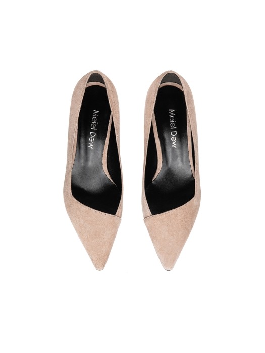 Pointed Toe Pumps -MD19SS1024 Skin Beige