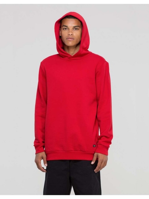 ACE HOODIE - Vicious Red / Light Grey Mix / Black