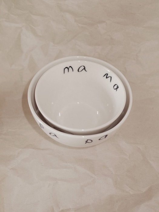 Mama Papa _ homely bowl set