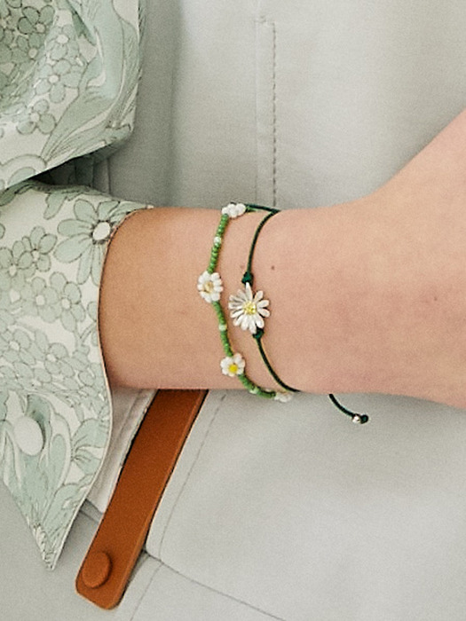 [3SET]Greeny Garden Bracelets
