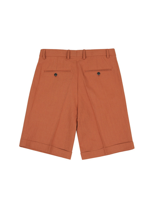 HBT Linen Shorts (Orange)