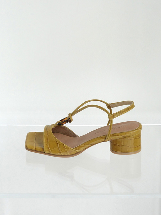 Formica ring sandals Yellow