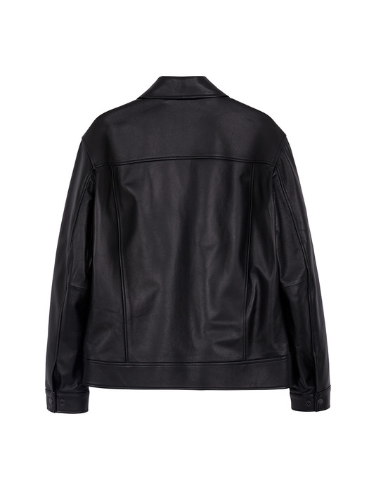 Trento Simple Leather Jacket