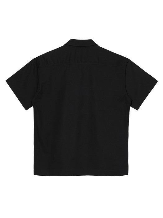 텐셀실켓 릴렉스드 셔츠(블랙)