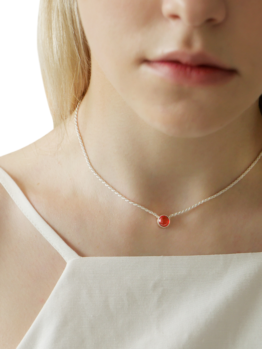 Orange choker