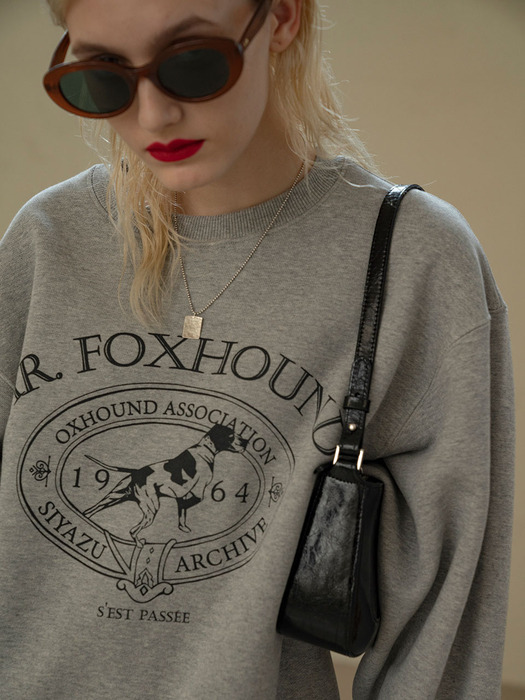 SITP5042 Foxhound Sweat shirt_Melange gray