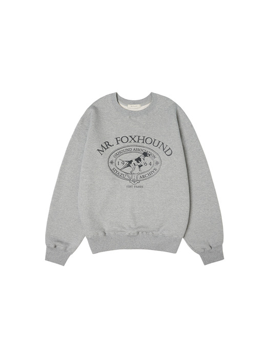 SITP5042 Foxhound Sweat shirt_Melange gray