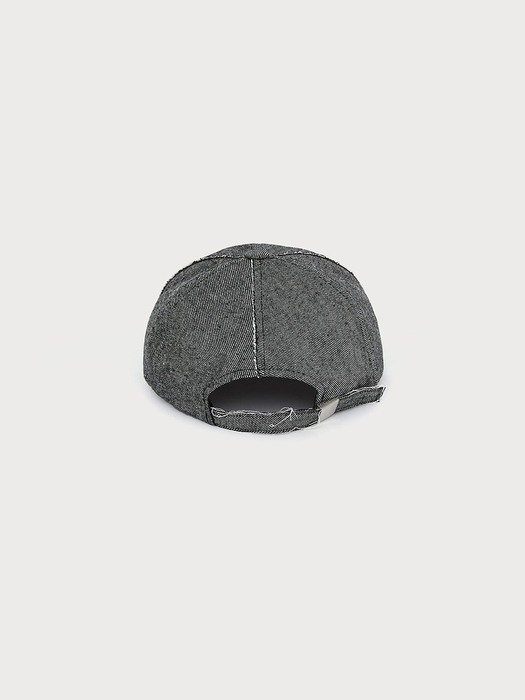 MATIN KIM LOGO BALL CAP IN BLACK