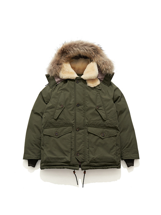 FERNDAIL DOWN PARKA / OLIVE