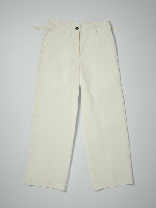  Army pants in white chino