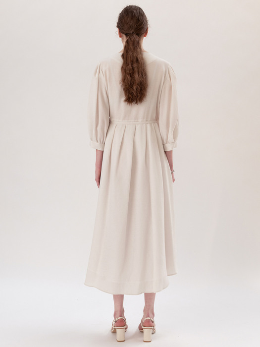 SS21 Robe Dress Cream