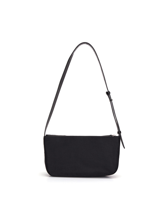 FABRIC LONDON SHOULDER BAG IN BLACK