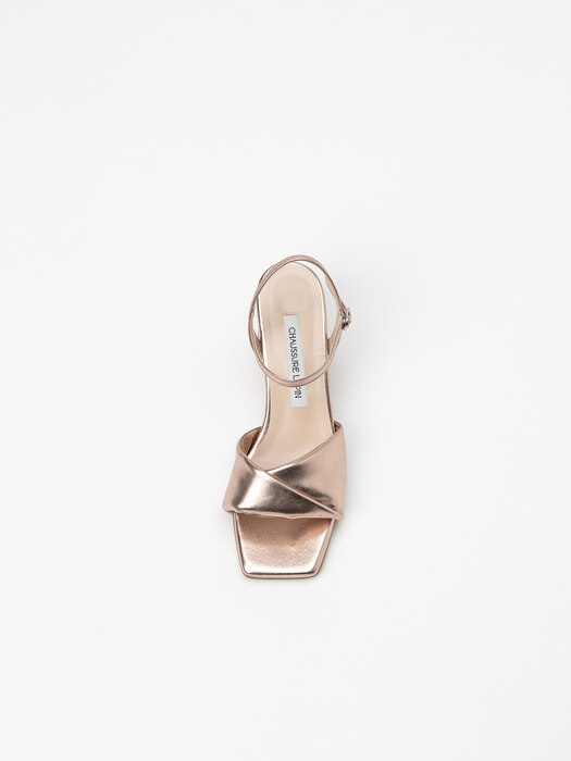 Duvet Sandals in Dusty Coral