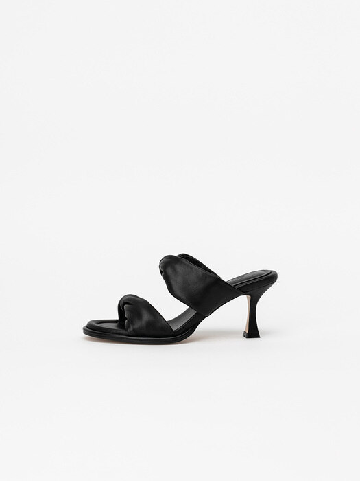 Nass Soft Mule Sandals in Black