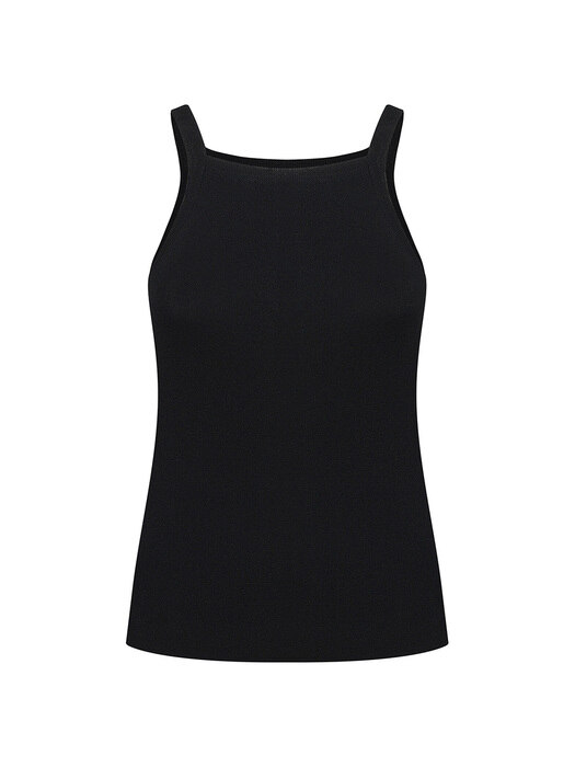 [단독]Halter Neck Sleeveless Knit Top-4color