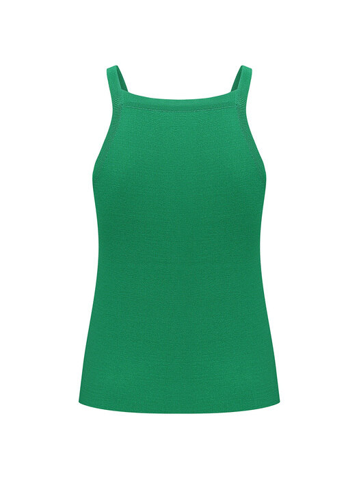 [단독]Halter Neck Sleeveless Knit Top-4color