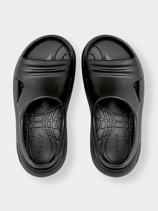 ALIGNPLUS™ STRAP SANDAL TRUE BLACK