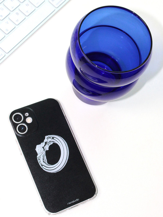 3d Silver Ring iPhone Case (WH,BK) 폰케이스, 케이스