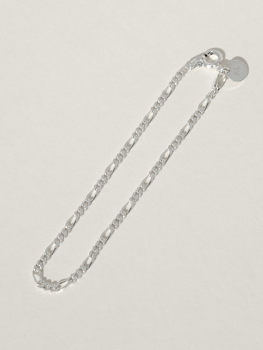 Figaro Chain Bracelet (silver925)