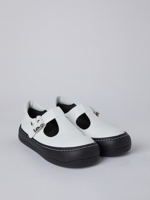 [김나영슈즈]Casual mary Jane flat(white)_DG1DA22512WHT