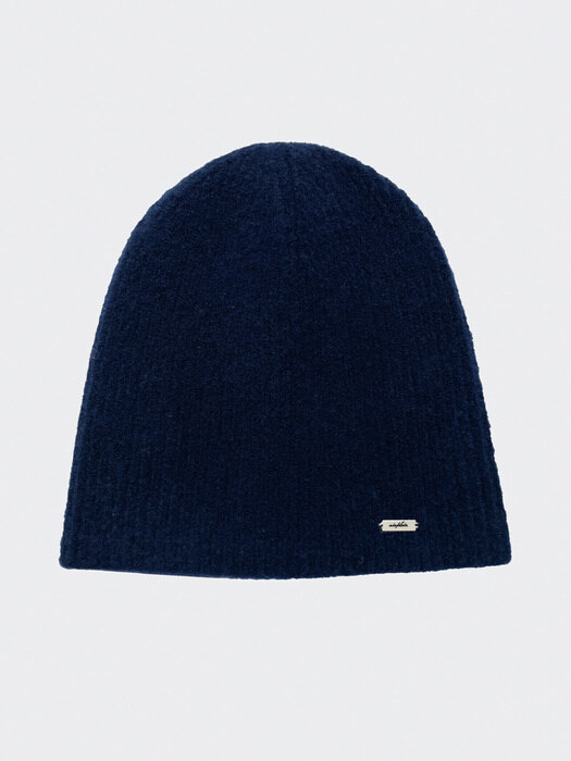 Via Classic knit beanie (Navy)