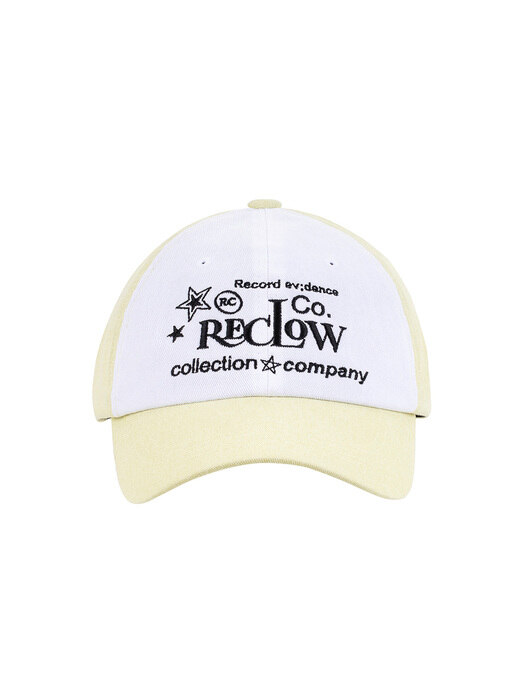 RECLOW 트윌투톤 RWL BALL CAP LIGHT YELLOW