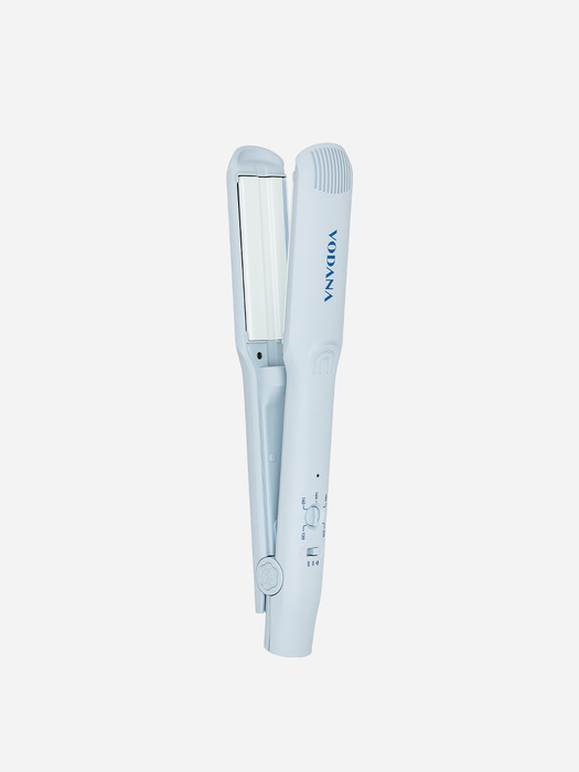 모이스처 스팀 와이드 판고데기 블루그레이