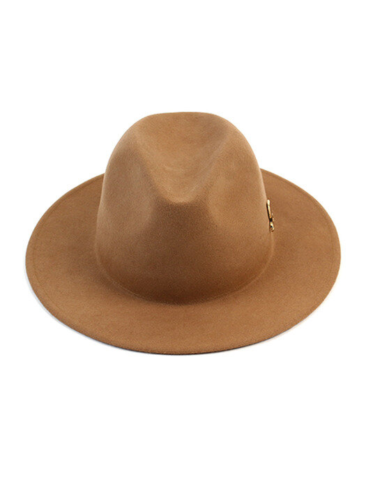 Basic Beige Wool Fedora 울페도라