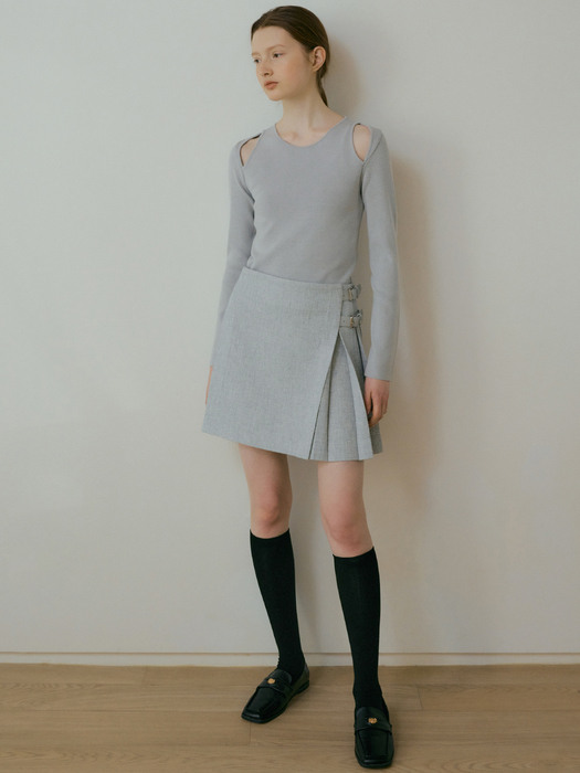 104 slit knit (m/gray)