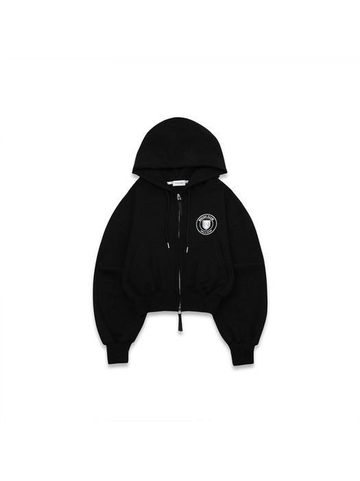 winner circle hoodie zip-up black