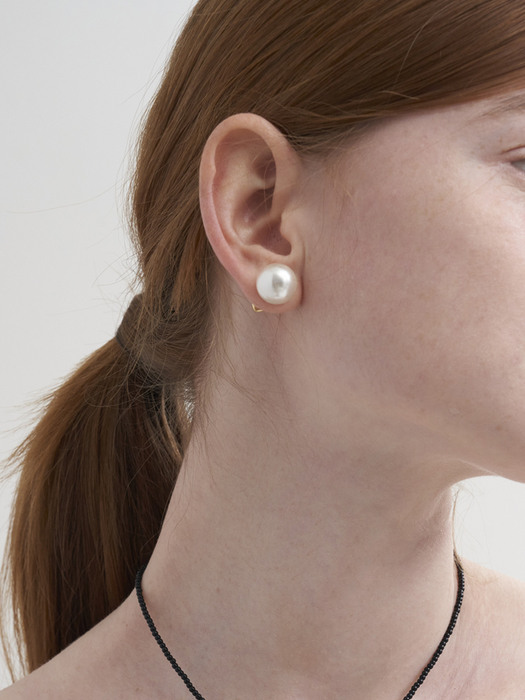 Aurora pearl earring 2컬러