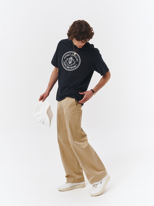 STRAIGHT LAYERED CHINO PANTS CLASSIC BEIGE_M_UDPA3B327I2