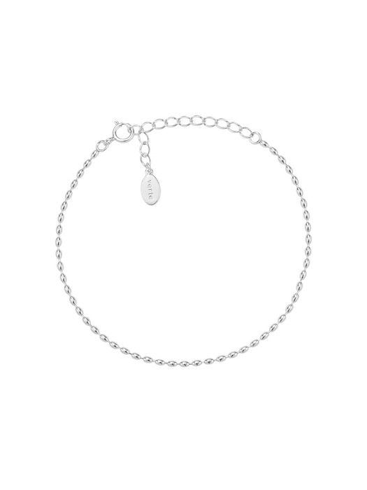 [925 silver] Huit.silver.58 / mini rizi bracelet