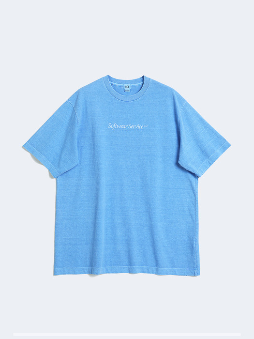 SOFTWEAR SUN DYED T-SHIRT (BLUE)