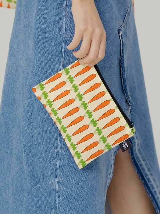 cotton pouch_ carrot