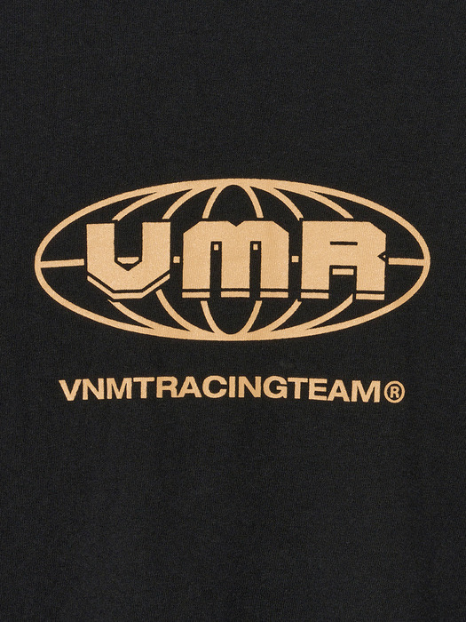 Racing logo supersize t-shirt_black