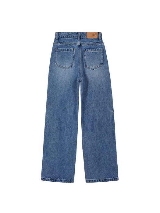 Pocket Point Denim Pants in Blue VJ3AL380-22
