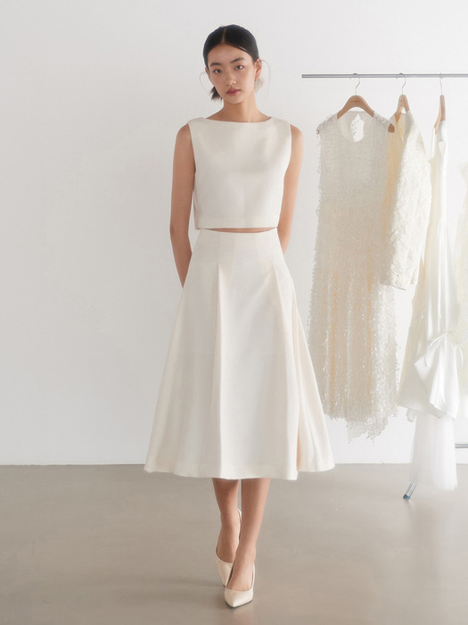 Bridal Mary Tweed Two-piece_ivory