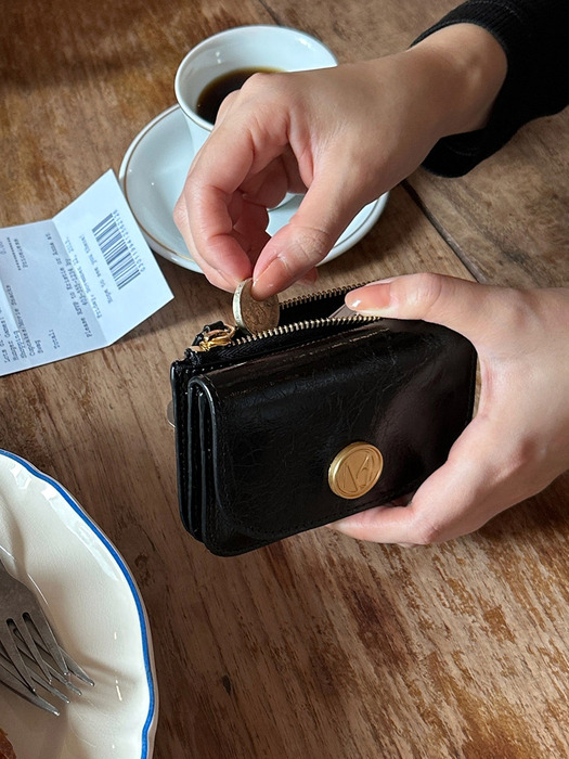 Ecrin card wallet - Black