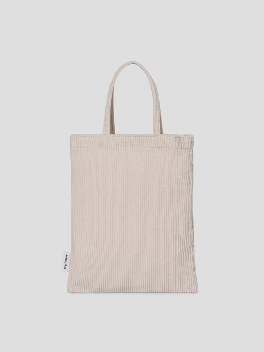 Corduroy Mini Eco Bag  Ivory (KE39D3M010)