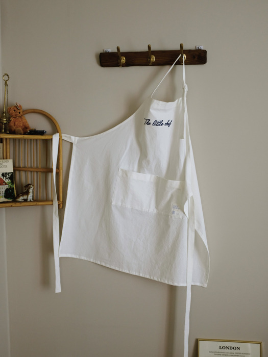 Little chef apron [white]