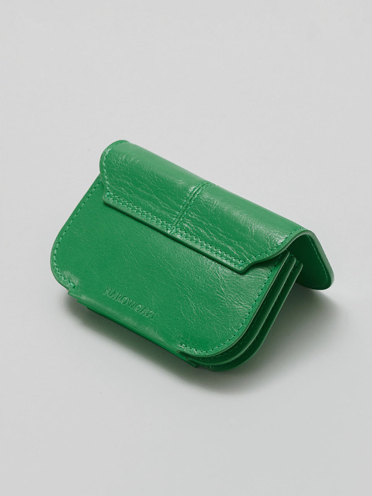 mm card wallet / grass green