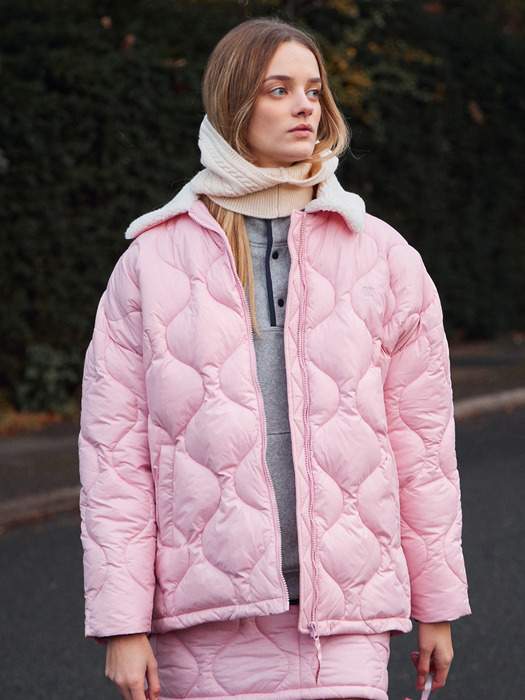 Onion Quilting Wellon Jacket_Pink