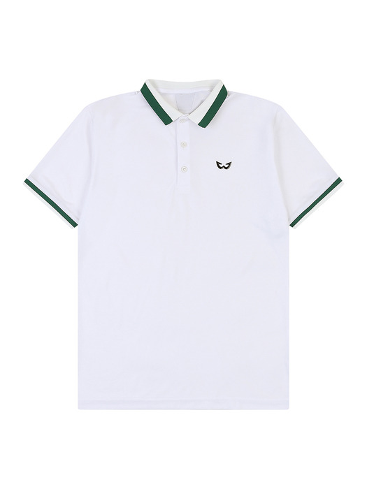 원포인트 기능성 남성 골프남성 골프 티셔츠 (WHITE)
