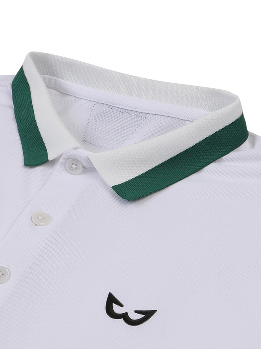 원포인트 기능성 남성 골프남성 골프 티셔츠 (WHITE)
